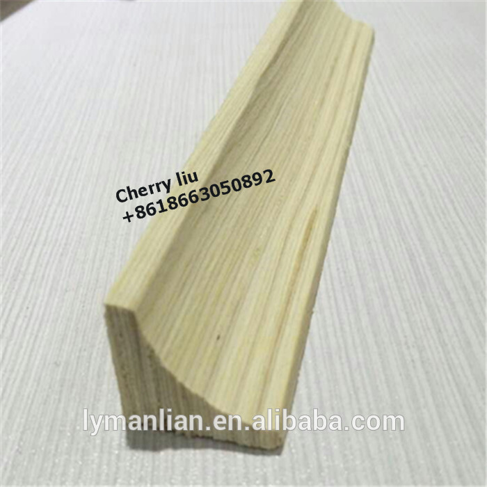 india use wooden recon moulding pine wood moulding