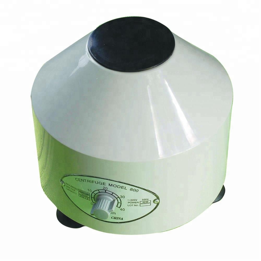 Laboratory medical centrifuge 800 low speed with 8 tubes 20ml
