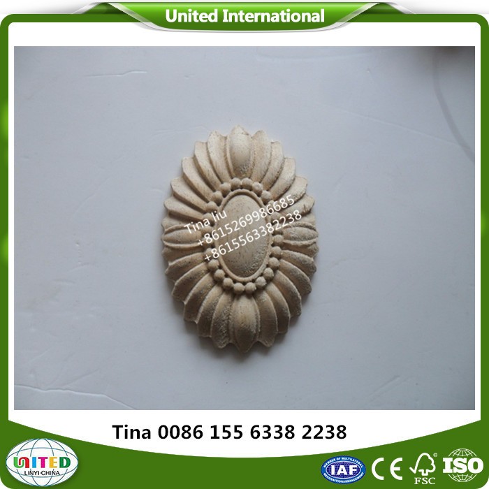 Wood carve decoration Wood Furniture Components