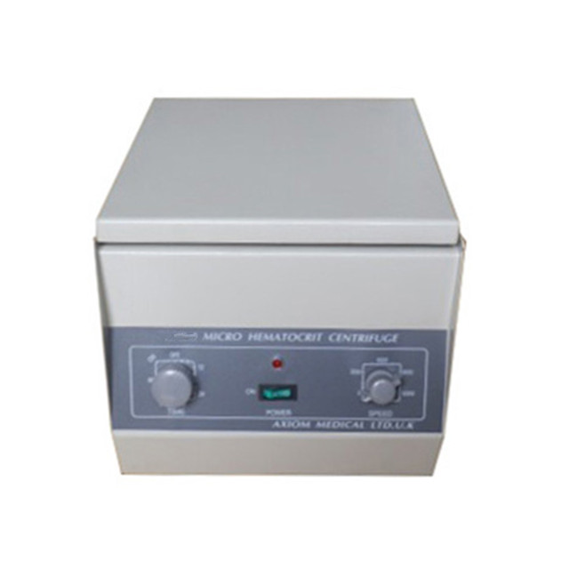 High-speed Medical Micro Hematocrit Centrifuge with 24 Capillary Tubes