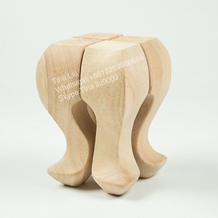 Antique furniture tqpered wood legs