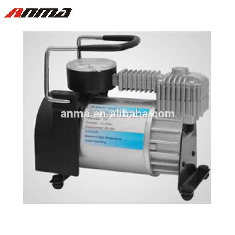 Portable 12V DC car air compressor electric tire inflator tire pump