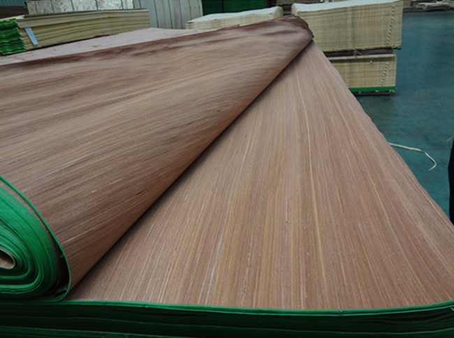 engineered wood veneer/keruing face veneer/gurjan wood veneer