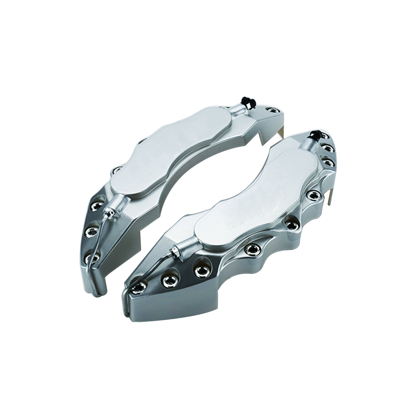 Set of 4PCS Car Brake Caliper Cover Silver Color in ABS