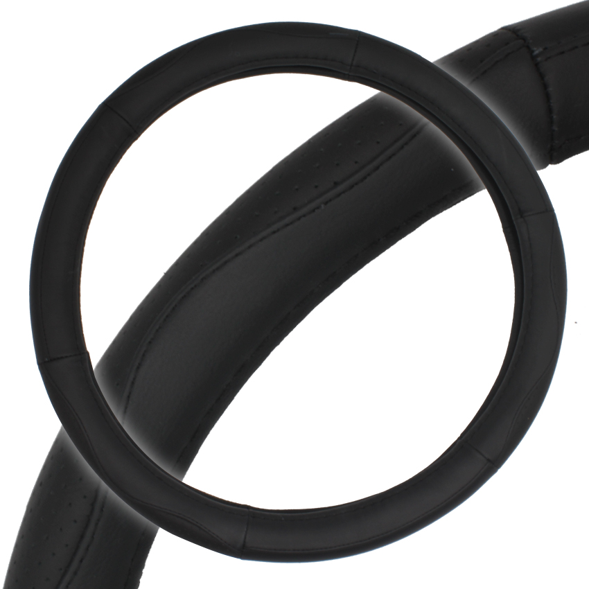 Leather 38cm Steering wheel wrap