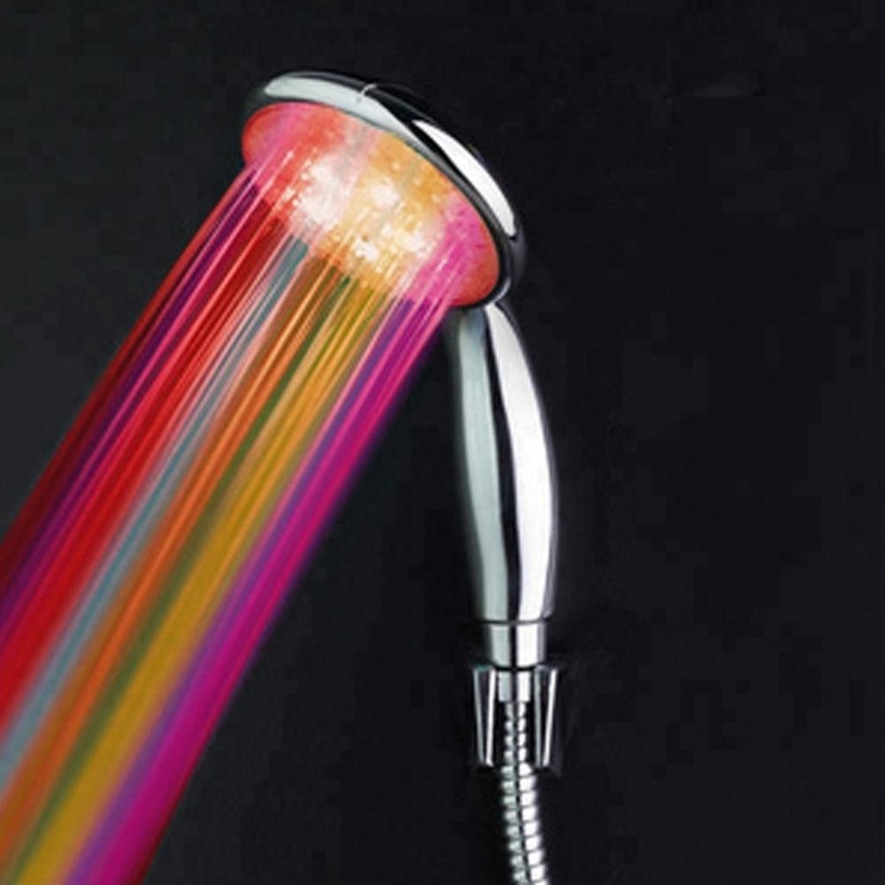 RC-9820B Plastic Sanitary Ware Rainbow Type Automatic Shower Head