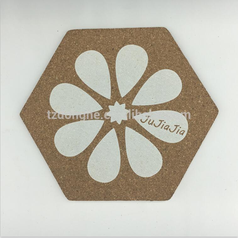 Tabletex custom insulation waterproof cork coasters