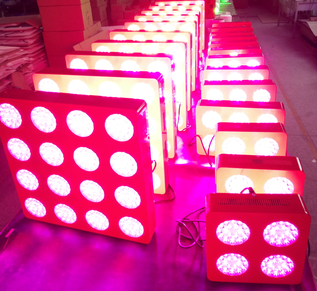 Apollo 8 Led Grow Light , 3watt Chips Full Spectrum Led Grow Lights