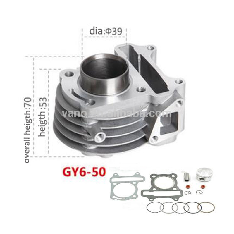 gy6 39mm cylinder kit 50cc 139FMB cylinder