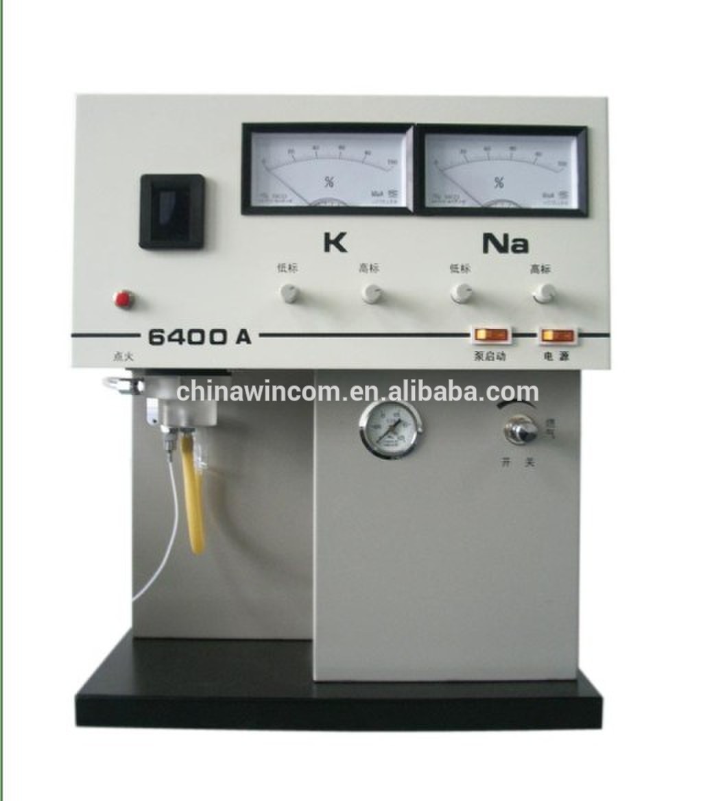 K, Na. Digital Flame Photometer, Laboratory Flame Photometer FP6400A