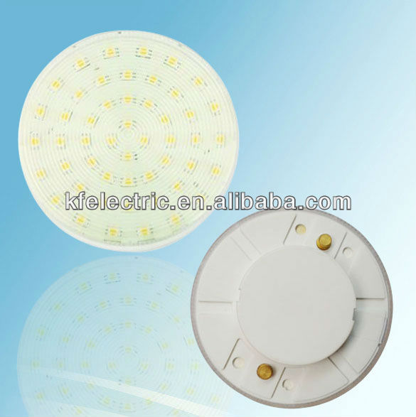 GX53 Base Plastic 3w LED Bulb for Cabinet Lighting