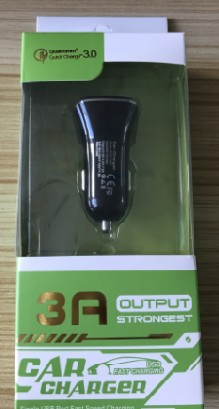 Wholesale Dual USB Car Charger Fast Charger