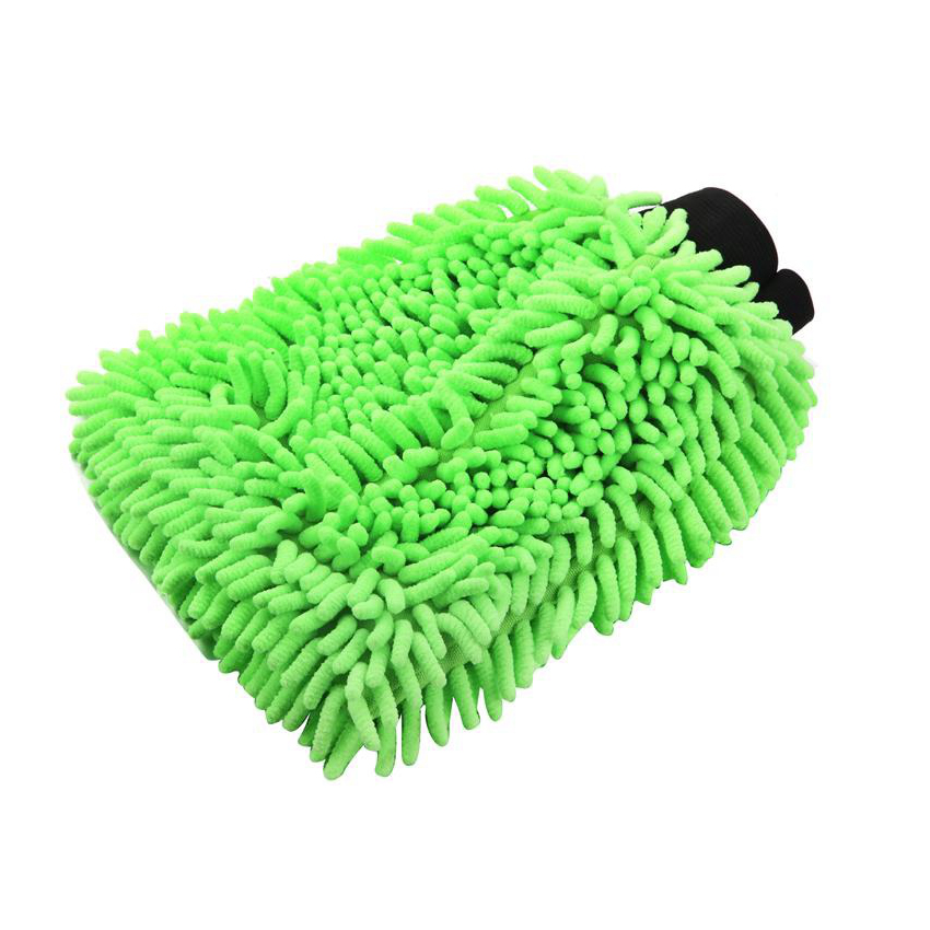 XL Microfiber two side chenille super absorbency car wash cleaning mitt glove