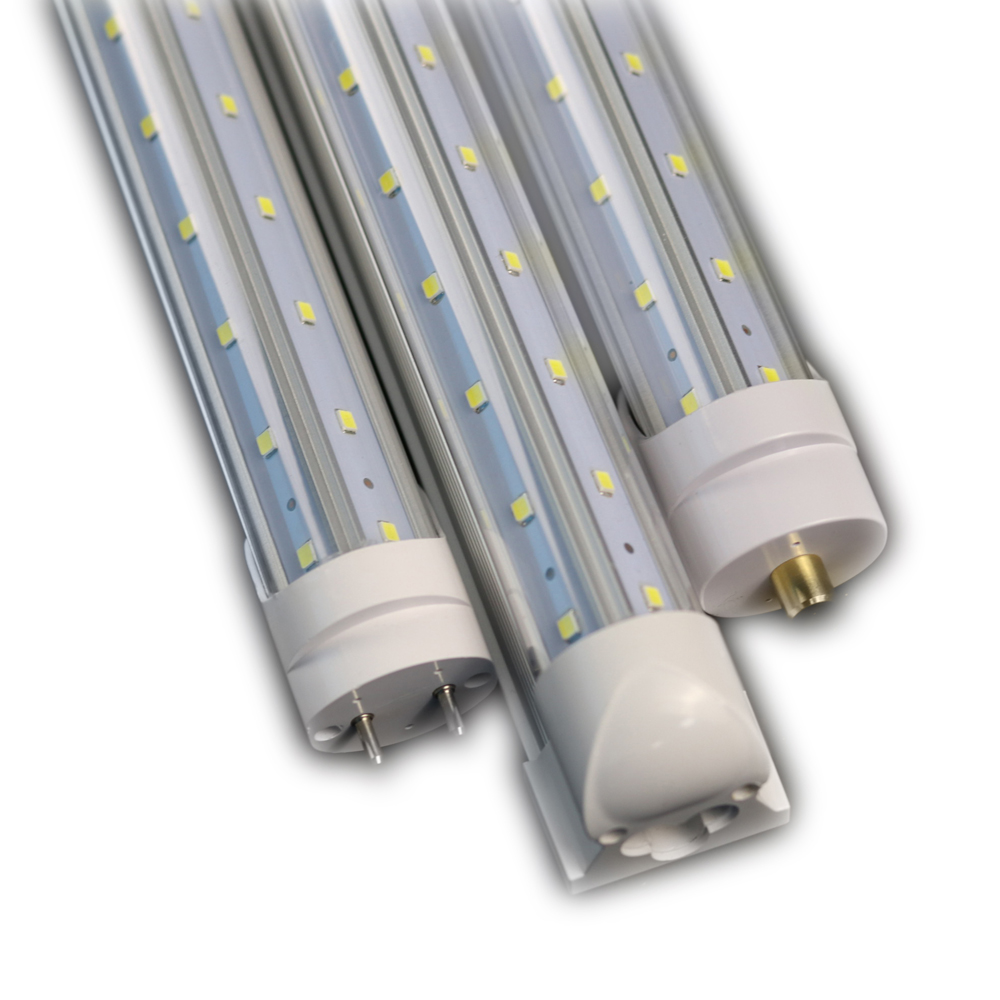 DLC Approved 1200mm 4ft 22W T8 integrated LED tube with Pure White 6500K SMD2835 AC85-277V