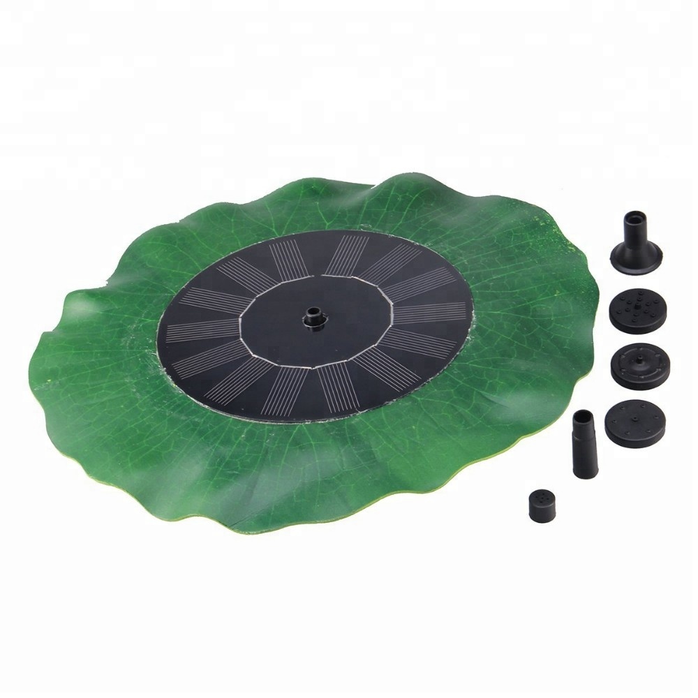 New style high quality solar powered garden fountain decoration jet pump