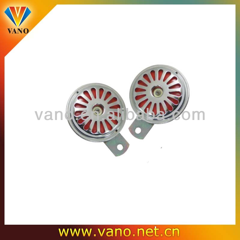 New Design Pleasant Loud Black Disc Snail 6V motorcycle Horn