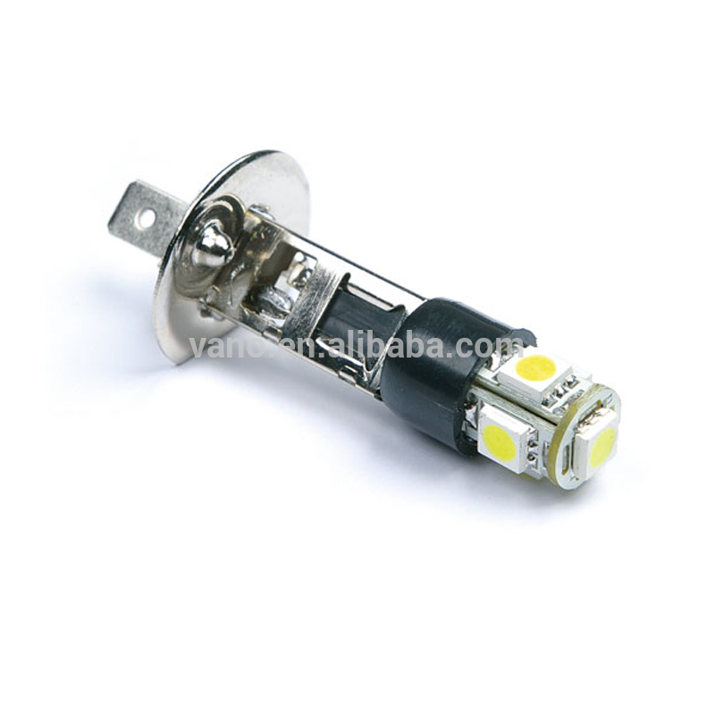 12v H1 led bulb P14.5S auto bulbs 5050SMD