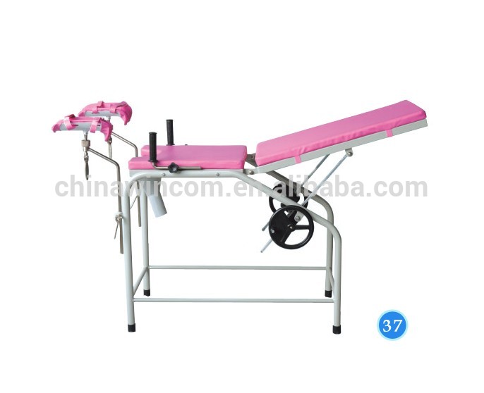 2017 Medical Stainless Steel XKF2005 Gynecological Examination Bed with Low Price