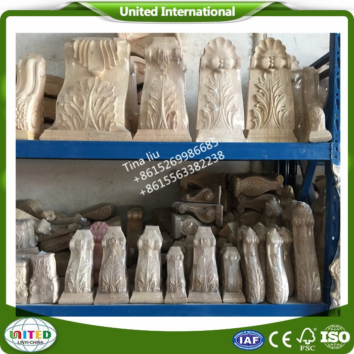 carved wood corbels