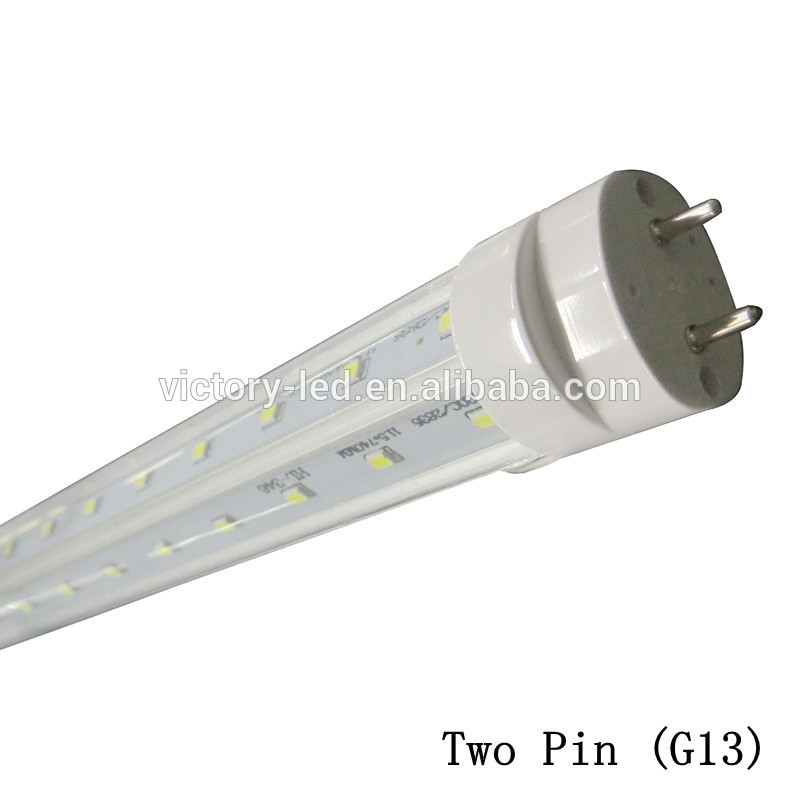 Residential V shape UL list Led tube lamp 22w 1200mm G13 base LED tube light with 270 degree viewing angle