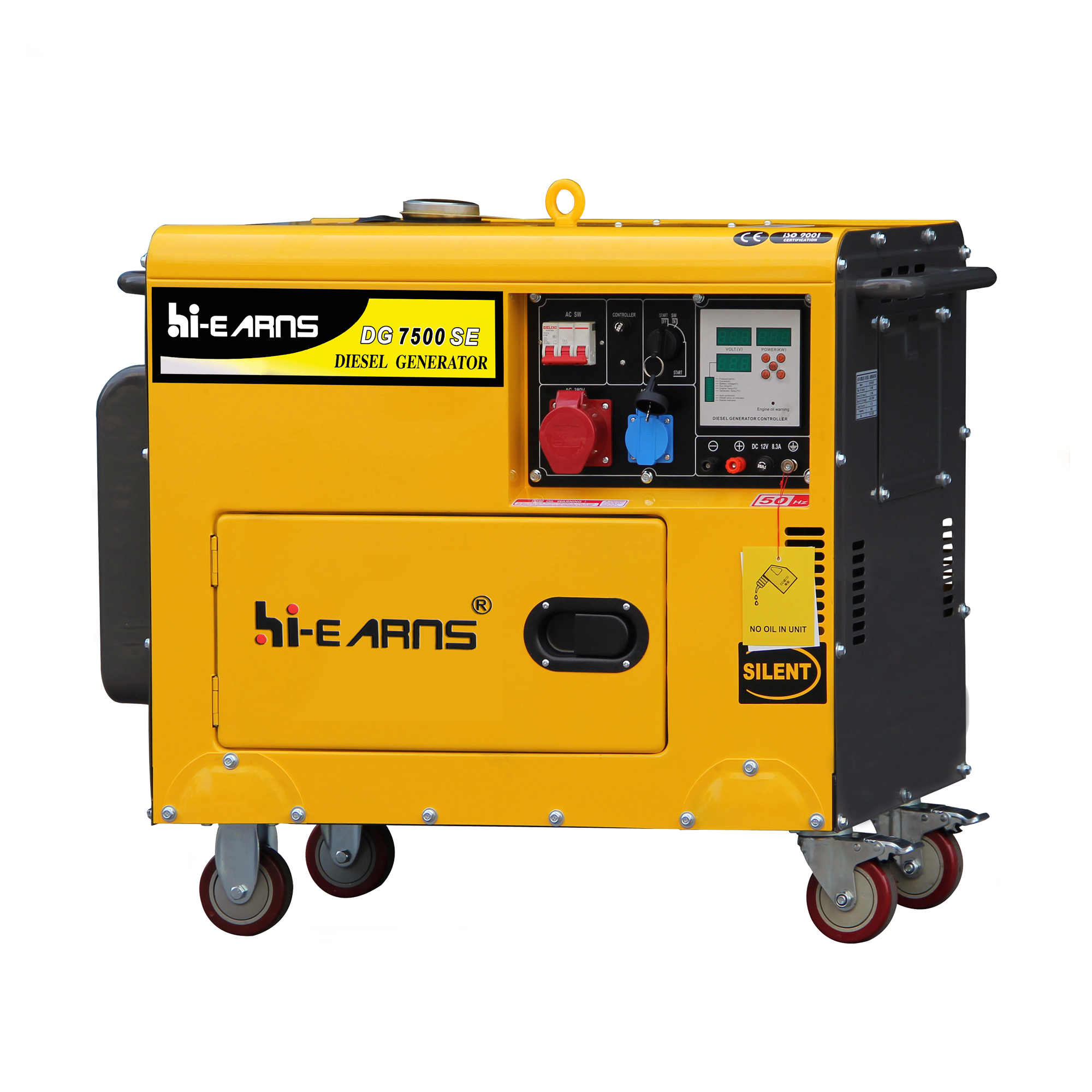 5.5KW portable digital silent diesel generator