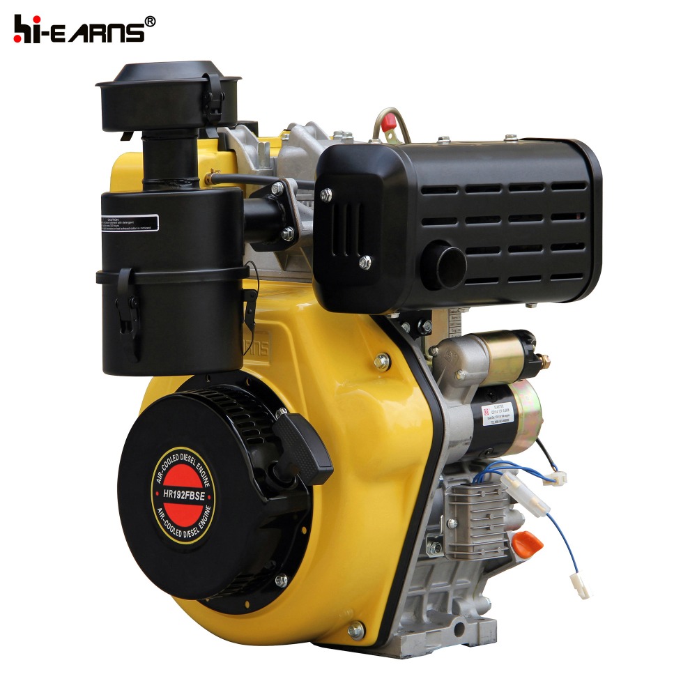 1500RPM small diesel engine for mini tiller 192FS