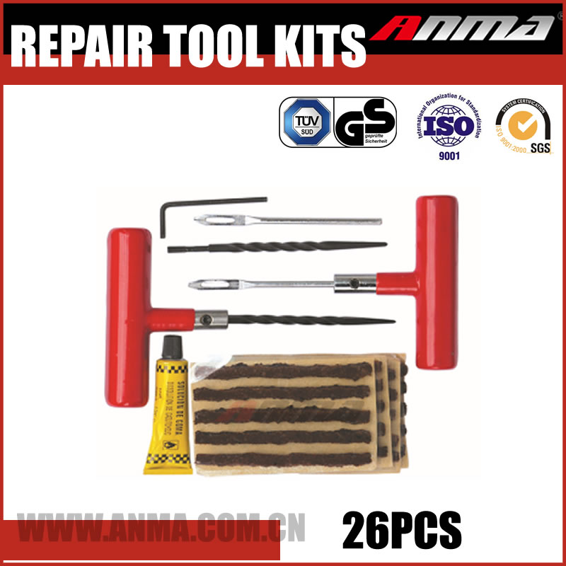 tyre tire puncture repair tool kit