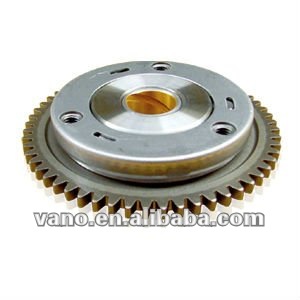 CG125 Motorcycle overrunning clutch and pressure plate assembly for 125cc street bike