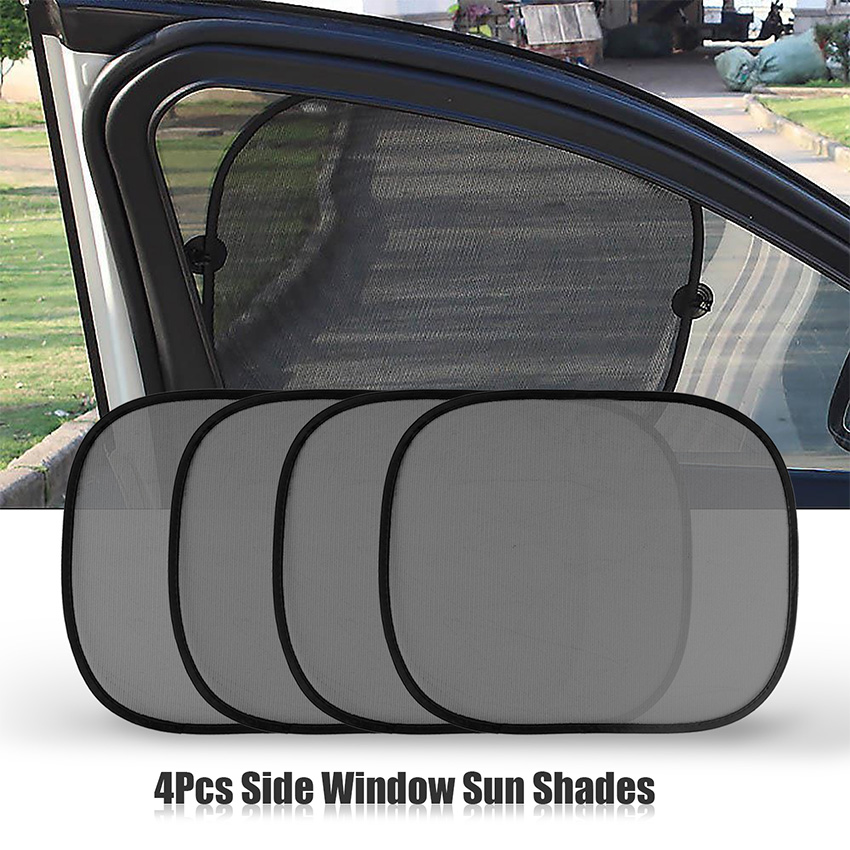 44*36cm foldable black car side window sunshade