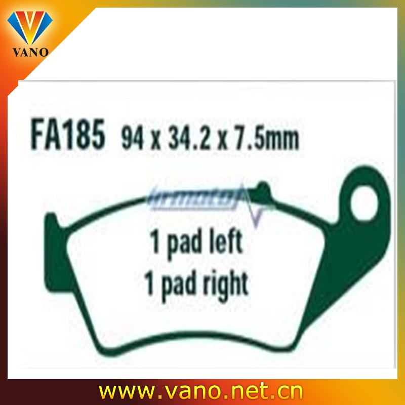 Genuine FA185R sintered ebc brake pads for motorcycle atv
