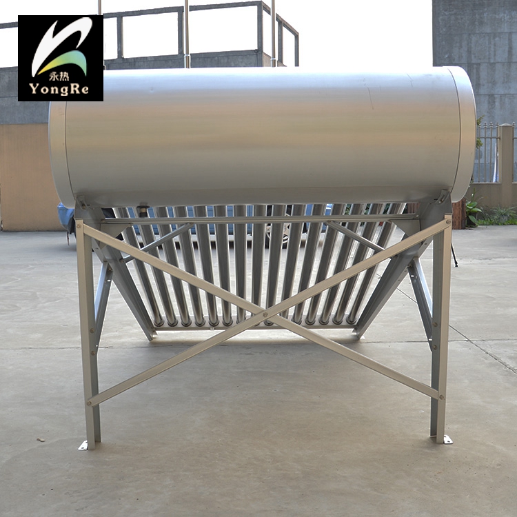 Galvanized Steel Housing Material Unpressurized Solar Water Heater