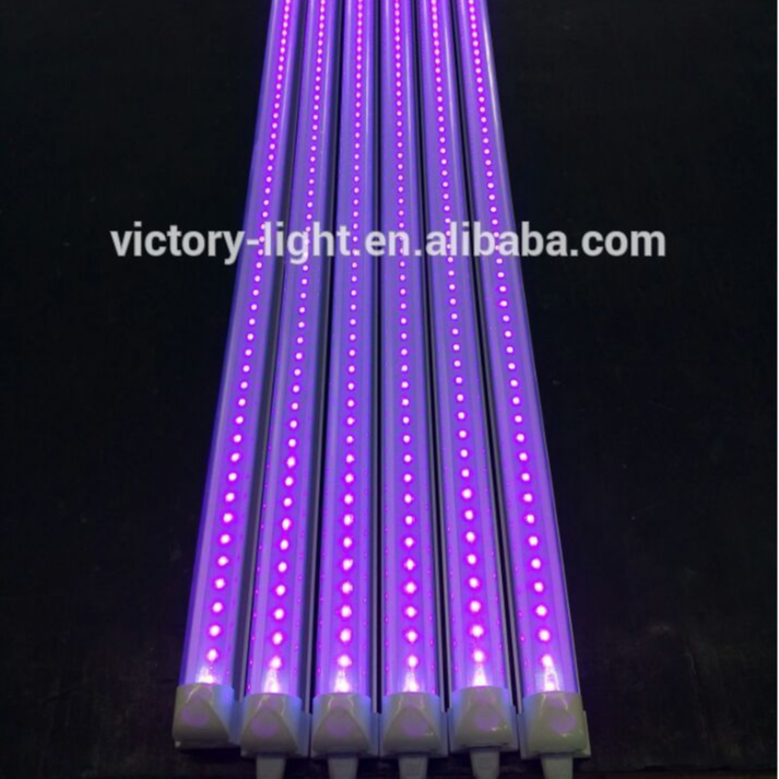 400nm T8 UV led lamp tube 4ft 1200mm 18w LED ultraviolet tube light for disinfection