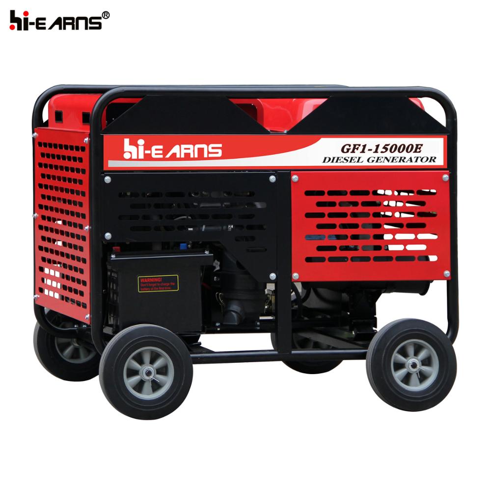 EV80 diesel engine driven 10KW Changchai engine diesel generator