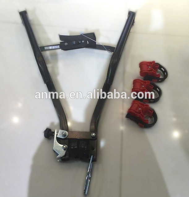 V style Aluminum alloy car rear 3 bike carrier rack