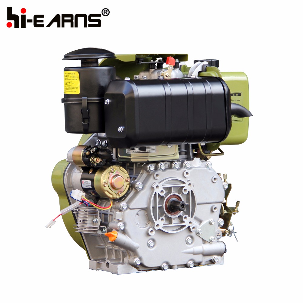 Air-cooled single cylinder 12 hp diesel engine