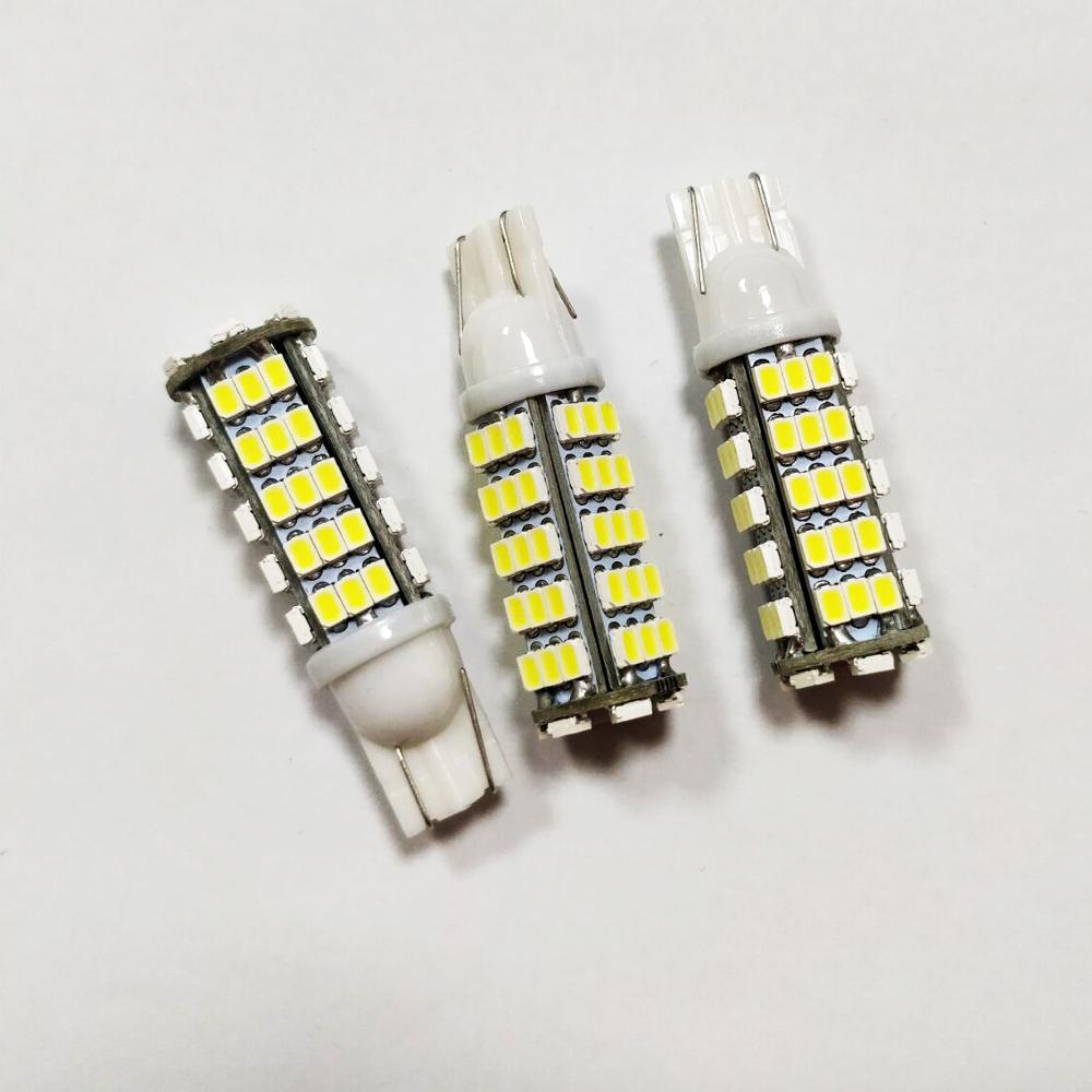 T10 W5W 66SMD 3020 12-24V White 6000-6500K 1200LM car parts led Tail/brake/turn signal/corner/side marker/parking light