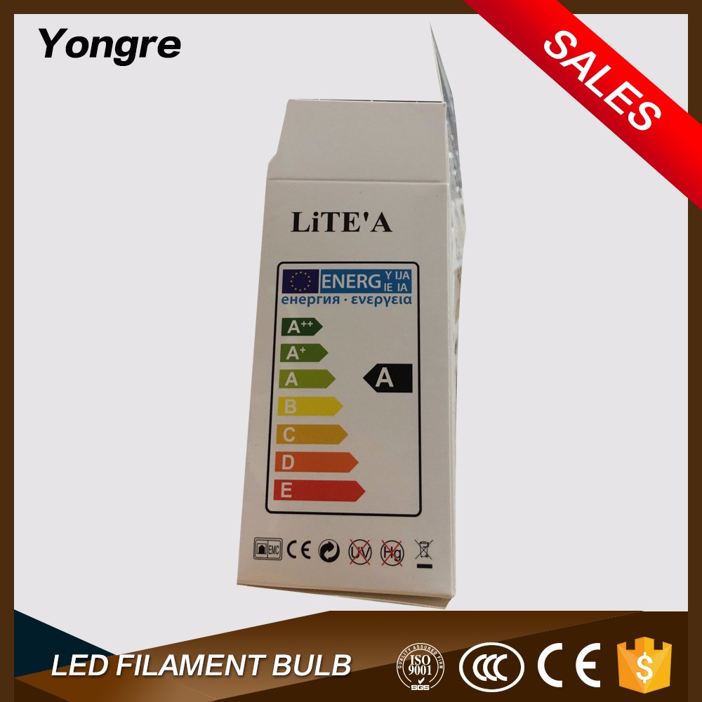 China manufacturers best price filament light edison led bulb skd