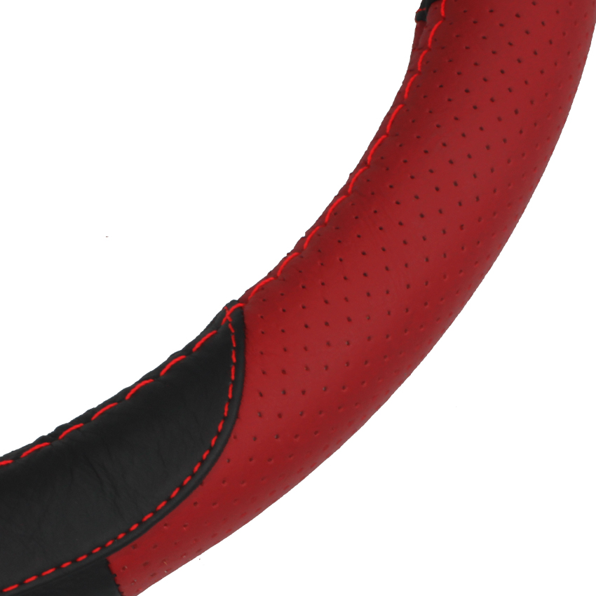Universal anime shrink pvc pu leather vehicle car steering wheel cover