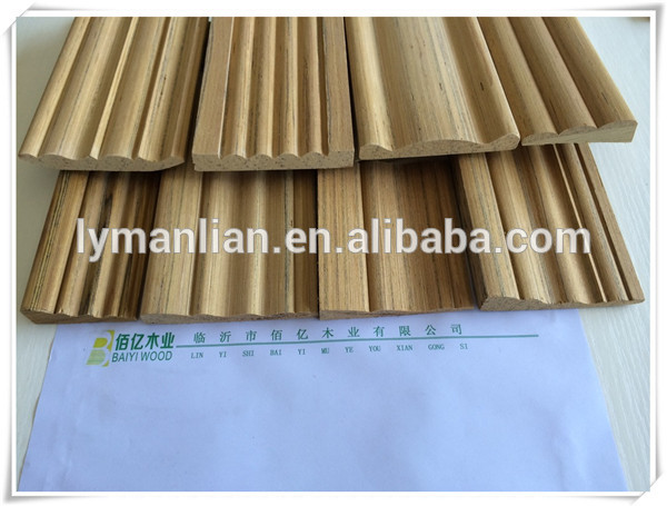 Decorative Antique Crown Wooden Moulding Ceiling Cornice Moulding