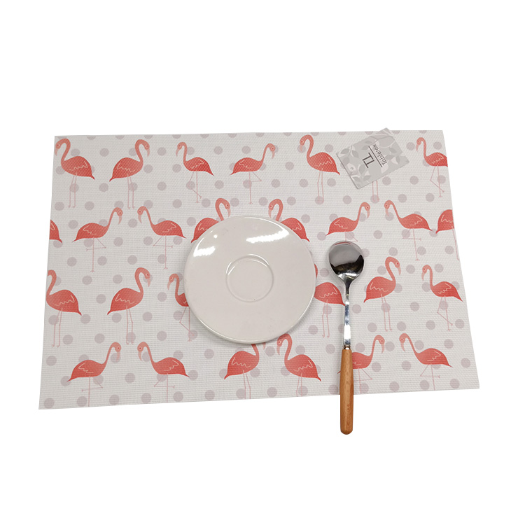 Tabletex china custom placemats pvc plastic dining cup table mat for restaurants