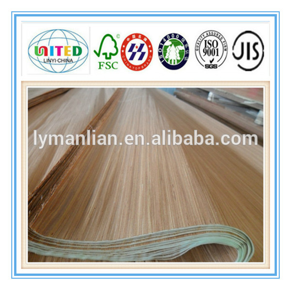 lowest price natural gurjan face veneer/keruing face veneer vietnam