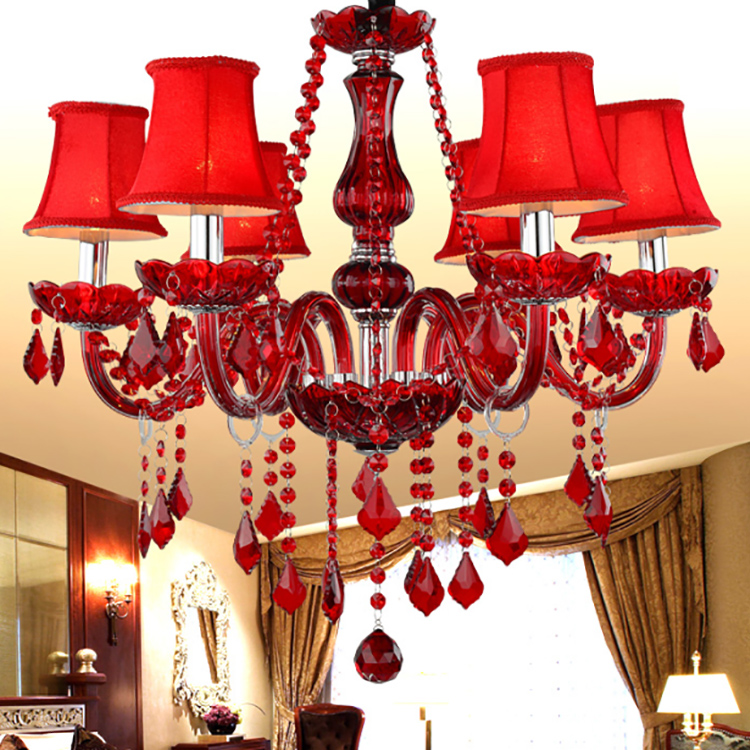 Crystal Clear Branched Shape Acrylic Arabic Chandelier