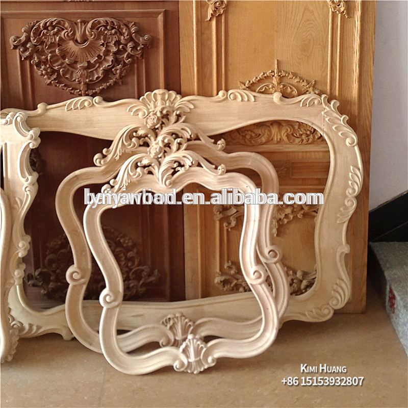 Home carved wood mirror frames carved wood cavings