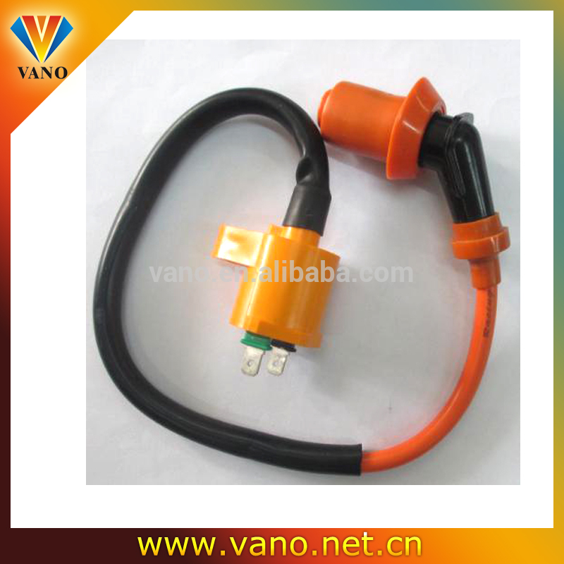China scooter parts 12v 6v ignition coil pack for gy6 150cc