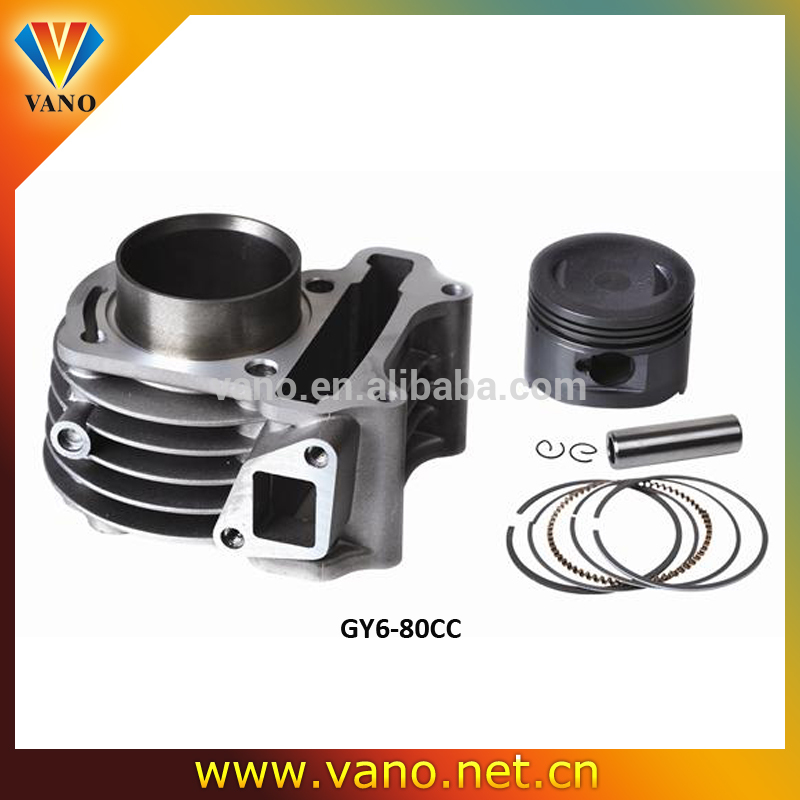 aftermarket parts 47mm 50mm GY6 80CC motorcycle Cylinder kit