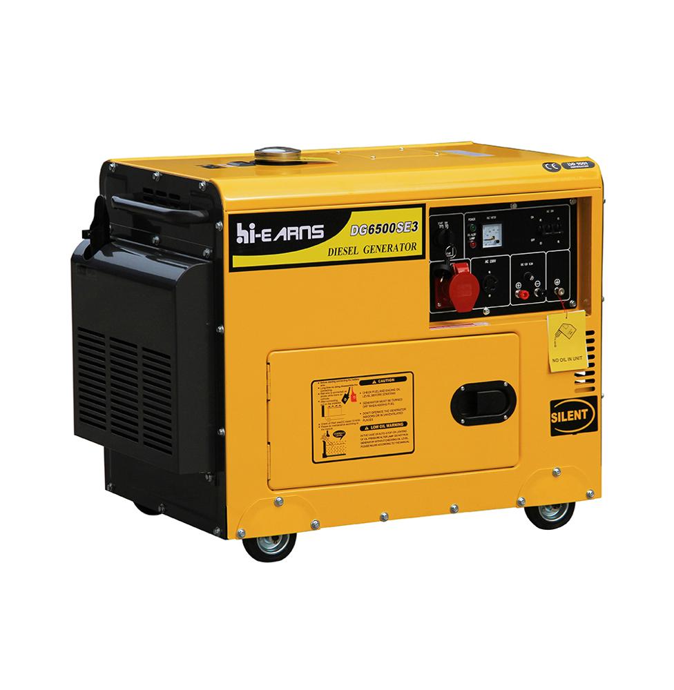 Hot sale 5KVA three phase silent and electric diesel generator