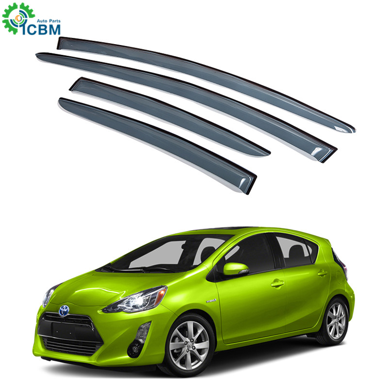 Wholesale rain guards car deflector visors sun guard window vent visor