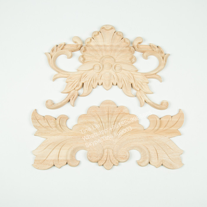 Quality Wood Carved Pediment Onlay
