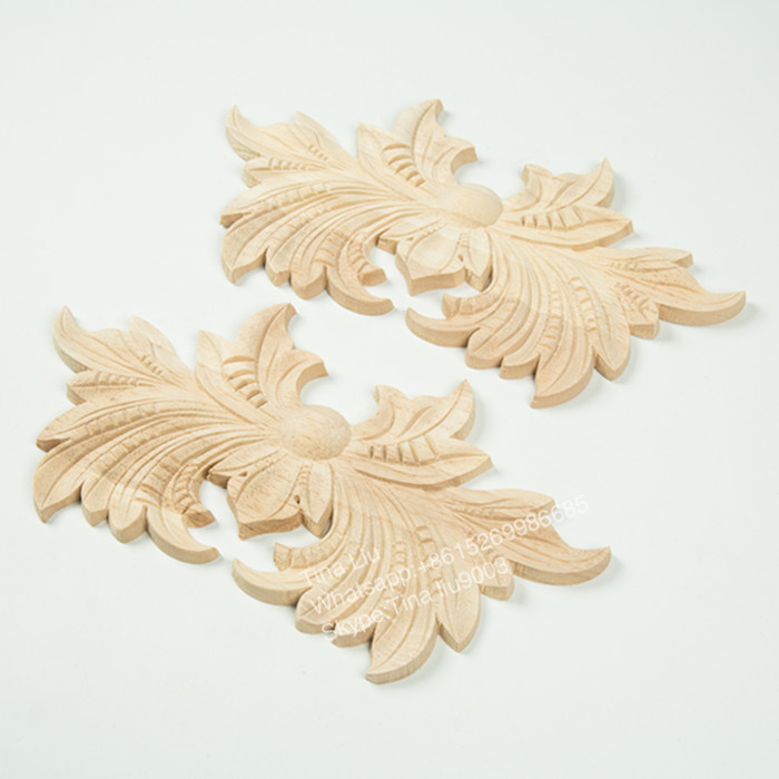 decorative wood carving furniture wood appliques and onlays