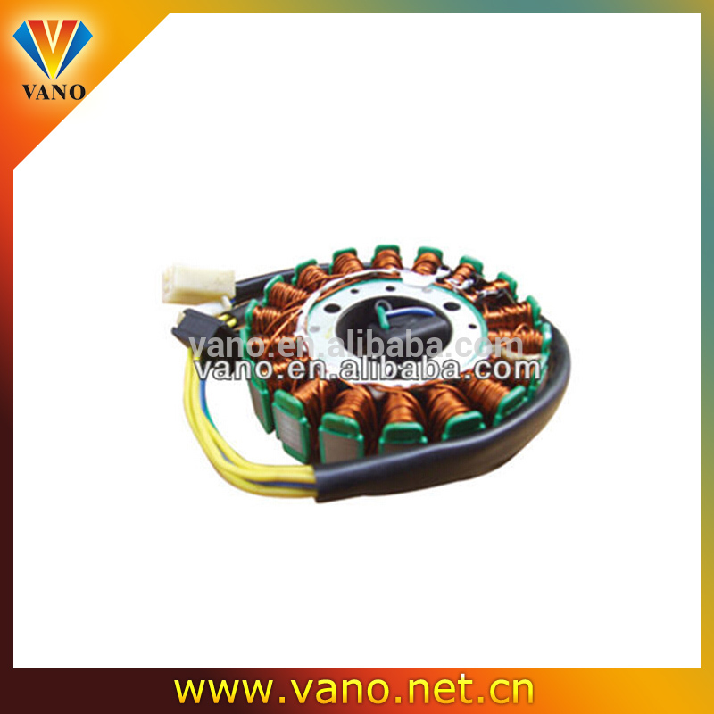 Good insulation YBR125 Motorcycle Magneto Stator Coil